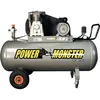 Image de Compresseur - MECAFER - 200 L - 3HP - Bicylindre courroie - 10 bars - Semi Pro PowerMonster