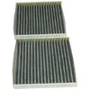 Image de PURFLUX Filtre d'habitacle AHC372-2 Filtre à charbon actif Hauteur: 26 Largeur: 185 Longueur: 190 Compatible avec BMW X3 F25 X4 F26, ALPINA XD3 F25