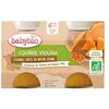 Image de Babybio Courge Violina 4 mois et + 2 pots de 130gr