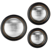 Image de Lot de 3 miroirs décoratifs Ø. 9, 11 ET 13 Prisma