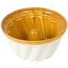 Image de BECK RENE MOULE À KOUGELHOPF 22CM DROIT JAUNE PORCELAINE 4521.5 CM³