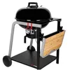 Image de Barbecue Charbon Somagic Montana - Cuve Ø57 cm, Chariot Acier, Tablette Latérale, 12 Convives