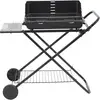 Image de Barbecue à Charbon de Bois sur Chariot Manilla Pliable Rectangle