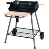 Image de Delamaison Bergamo Barbecue Charbon en Fonte, Gris