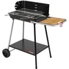 Image de Barbecue Fonte florence54.5x38.5cm, Chariot à Roulette