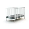Image de Lit bébé - 60 x 120 cm - WEBABY - ONE - Blanc