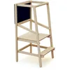 Image de WEBABY - Tour d'observation/apprentissage en bois avec ardoise ALTO | Marche-pied enfant
