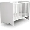 Image de AT4 - Lit bébé 60x120 MARELLE Blanc