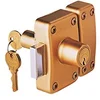 Image de City - Verrou de securite ou de surete city 26-coloris laiton varie - Type.2 entrées - Cyl. ext. mm.40 -