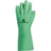 Image de Gants Nitrex 802 - DELTA PLUS - Taille 8/9 - Gant nitrile floqué - Protection chimique - Verre