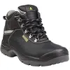 Image de Deltaplus SAUL2S3NO42 Chaussures Hautes En Cuir Grainé Pigmenté - S3 Src Noir Taille 42