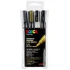 Image de POSCA Set 4 MARQUEURS PC3M Pochette GSW