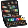 Image de POSCA - Mitsubishi Pencil - Mallette 60 marqueurs Pointes Extra-Fines PC1MC / Fines PC3M / Moyennes PC5M / Biseautées PC8K - Marqueurs Peinture à Base d'Eau - Tout Support
