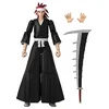 Image de BANDAI - Anime Heroes - Bleach - Figurine Anime Heroes 17 cm - Abarai Renji - Licence Officielle Bleach - Figurine d'action articulée Renji - 36972