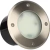 Image de Arlux Lighting Spot Patio V2 Rond enterrable 9W - 3000K - 500lm - Ø130 mm - INOX