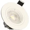 Image de Lot 5 Spots encastrables blanc SAPHYR GU10 5W 380lm Blanc Chaud