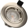Image de Lot 3 Spots acier encastrables Fixes SAPHYR GU10 5W 380lm Blanc Neutre
