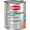 Image de OWATROL - AQUADECKS - Teinte Gris vieux bois - Saturateur Mat à l'Eau pour Protection Bois Exotiques Extérieurs Teck Ipé Bangkiraï Acacia Maçaranduba - 1 L