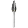 Image de 646 Fraise lime carbure ogive bout pointu coupe A Ø12,7 Schill 00646A-12.7