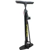 Image de DURCA 801633 Pompe à Pied en Acier avec Manomètre, 8 Bar, 116 PSI, Compatible Valves Presta et Schrader, Double Pied, Poignée Ergonomique