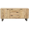Image de Bois & Chiffons - Buffet en bois acacia forest brut - 180x45x80 cm OS