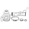 Image de TOPRAN 401 245 Kit de soufflet de cardan Avant Gauche Avant Droite