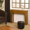 Image de Macabane - Console 2 tiroirs miel - 90x30x75 cm OS