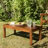 Image de Macabane - Table basse Maeva Bois Huilé - 100x50x40 cm OS