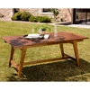Image de Macabane - Table rectangulaire extensible Maeva Bois Huilé - 180/240x100x75 cm OS