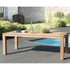 Image de Macabane - Table Denver Kim teck - 220x100x78 cm OS