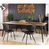 Image de Macabane - Table de séjour Maxence teck - 220x100x76 cm OS