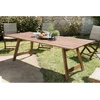 Image de Macabane - Table rectangulaire Victoire bois - 220x90x73 cm OS