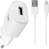 Image de T'nB - Pack Secteur Lightning 2.4 A - Blanc - T'nB