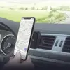 Image de Support smartphone TNB pour grille d'aération carbone noir