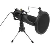 Image de T'nB - Influence Microphone Omnidirectionnel A Condensateur, Son De Qualité pour Ordinateur De Bureau, Idéal pour Streaming, Youtubeur, Podcast - Noir