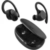 Image de T'nB - Ecouteurs Bluetooth sans Fil, Intra Auriculaires, Résistant Aux Eclaboussures, Contrôle Tactile et Boitier De Charge, Microphone Intégré, Autonomie 30 Heures, Sport  Noir