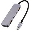 Image de T'nB - Hub 5 en 1 - USB-C et USB-A avec Power Delivery 100W - USB 3.2 (10Gbps)- Gris