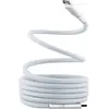 Image de Câble de charge TNB USB-C/USB-C 1.5m gaine aimantée bleu