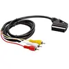 Image de D2 Diffusion Câble péritel mâle / 3 RCA 1.50m Fonctionne dans Les 2 Sens