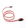 Image de WE Gamium Câble Micro USB LED Plat 1M - Connecteur Ultra Résistant Gaming - Charge Rapide - Recharge Manette et Portable - Lumineux - Rouge