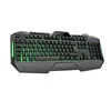 Image de Gamium Clavier Gamer Filaire Ultra Mince, Gaming Keyboard USB Ergonomique LED Rétro-éclairage avec Raccourci Multimédia pour PS4, PC, Ordinateur, Bureau, Jeux - AZERTY