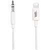 Image de WE Câble Audio Auxiliaire pour iPhone 3,5 mm Cordon de Voiture Câble vers 3,5 mm Adaptateur pour iPhone/iPad/iPod Lien vers des Ecouteurs/Voiture/Haut-parleurs Prise en Charge de Tous Les iOS,1M -Noir