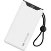 Image de WE Batterie de Secours, Power Bank, 10 000 mAh, PD 18W 1 Port USB-A, 1 Port USB-C pour Chargement simultané - Blanc