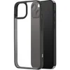 Image de WE Coque de Protection Rubber Apple IPHONE 13 : Dos Transparent   Contour Mat Noir- Anti-Chocs   antidérapant   Semi-Rigide -Apparence du téléphone conservé