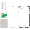 Image de Pack Verre trempés et Coque de Protection Transparente : 1 Verre trempé dureté 9H +1 Coque de Protection TPU Transparent - Compatible pour iPhone 7/8 / SE 2020 / SE 2022