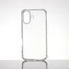 Image de Coque de Protection Transparent : 4 Coins renforcés - Anti-Chocs - Ultra-résistant - Semi-Rigide - Compatible pour iPhone 16