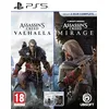Image de Compilation Assassin's Creed Valhalla + Assassin's Creed Mirage FRA PS5