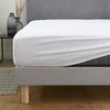 Image de DODO - Protège Matelas Acti Protect 90x190 cm - Anti-Acariens - 100% Coton Naturel - Forme Drap Housse Bonnet Extensible 30 à 42 cm - Lavable à 60°C - Protection Literie