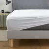 Image de DODO - Alèse Protège-Matelas Extra Imperméable 140x190 cm - 1 Face Molleton Coton 210 GR/m², 1 Face PVC - Traitement Anti-Rétrécissement Sanfor - Fixation Drap-Housse - Lavable en Machine à 40°C