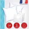 Image de Dodo Pack 2 oreillers Tendance 60x60cm + 2 Protege oreillers imperméable 60x60 cm - Garnissage 100% Polyester